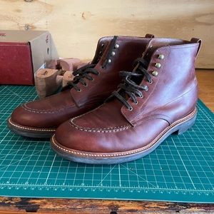 J Crew Kenton Moc toe boots size 11 1/2